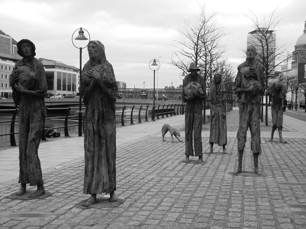 Famine_Dublin (7) | ‘Famine’ By Rowan Gillespie Unveiled by … | Flickr