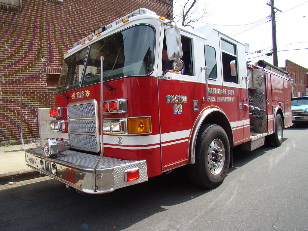 Engine 33 Baltimore City Fire Department Apparatus