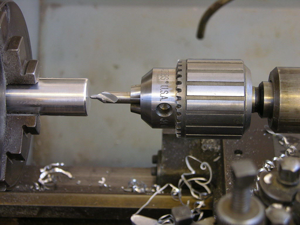 Using the metalwork lathe, turning down, taper turning, dr… | Flickr