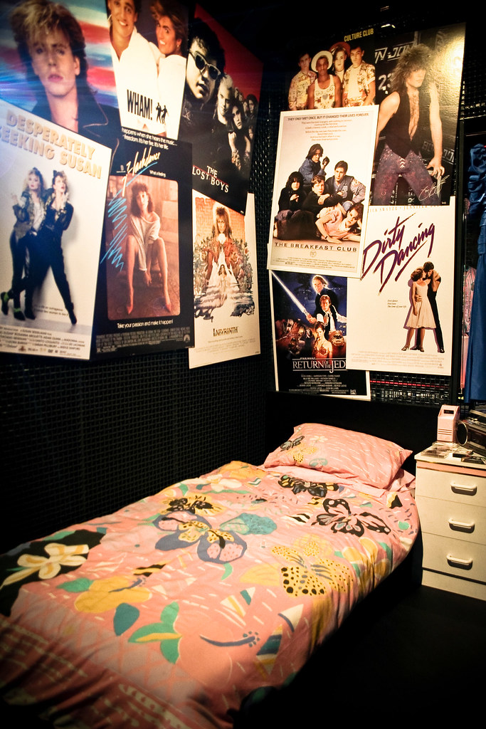 80's Bedroom Re-enactment | Say no more. At the 80's exhibit… | Flickr