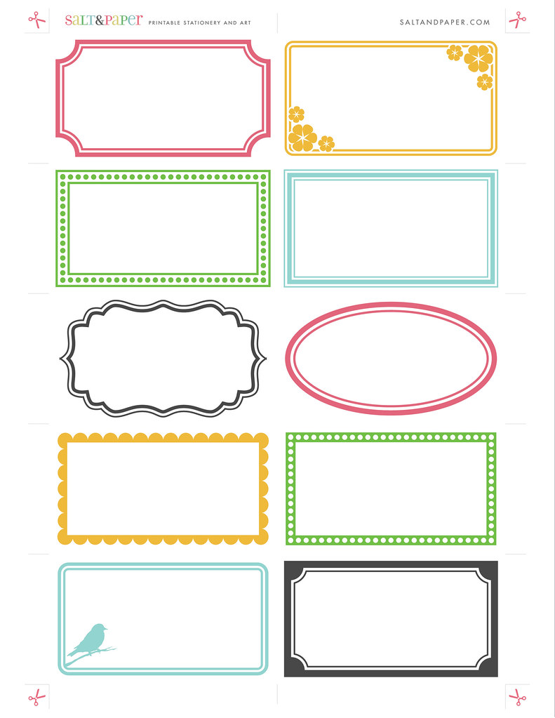 printable labels from saltandpapercom for a high resoluti flickr