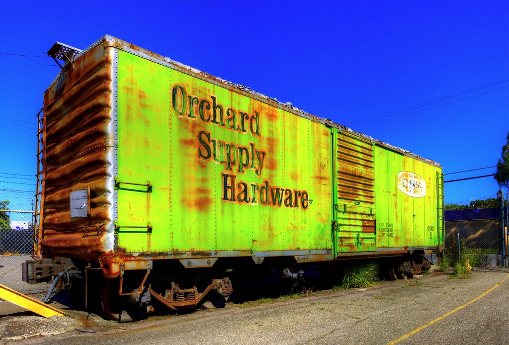 Orchard Supply Hardware Train Car Orchard Supply Hardware … Flickr