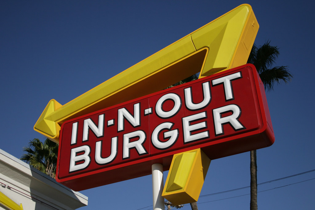 In-N-Out Burger Sign - Hollywood (California USA) | Sunset ...