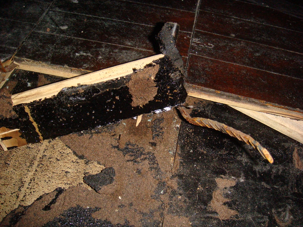 Wood Floor Asbestos Layers Another wood floor system, part… Flickr