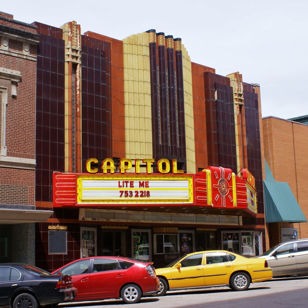 Capitol Theatre - Burlington, Iowa | Opened July 1, 1937, th… | Flickr