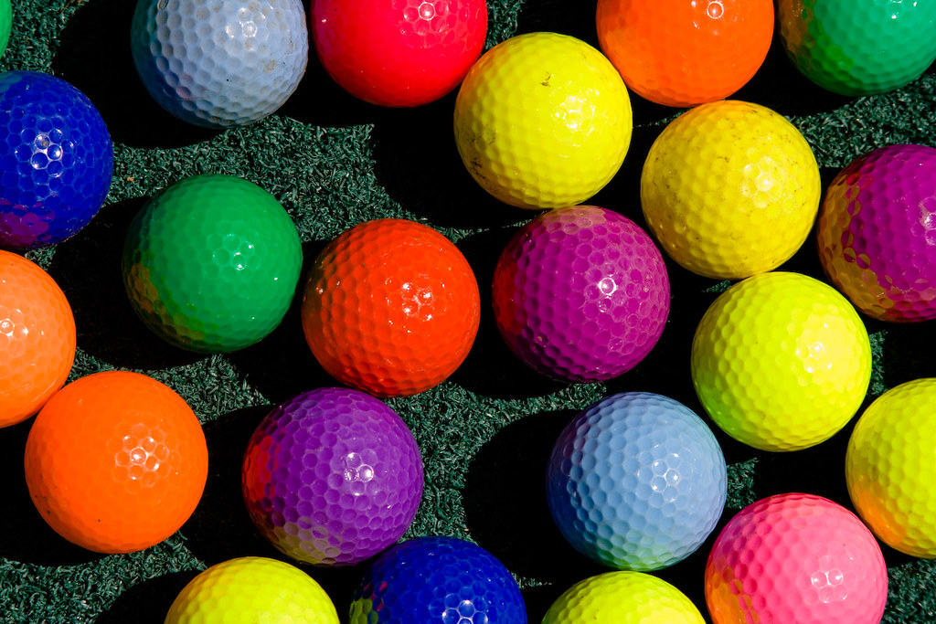 CI545 Golf Balls | Mini Golf excursion with William and Char… | Flickr