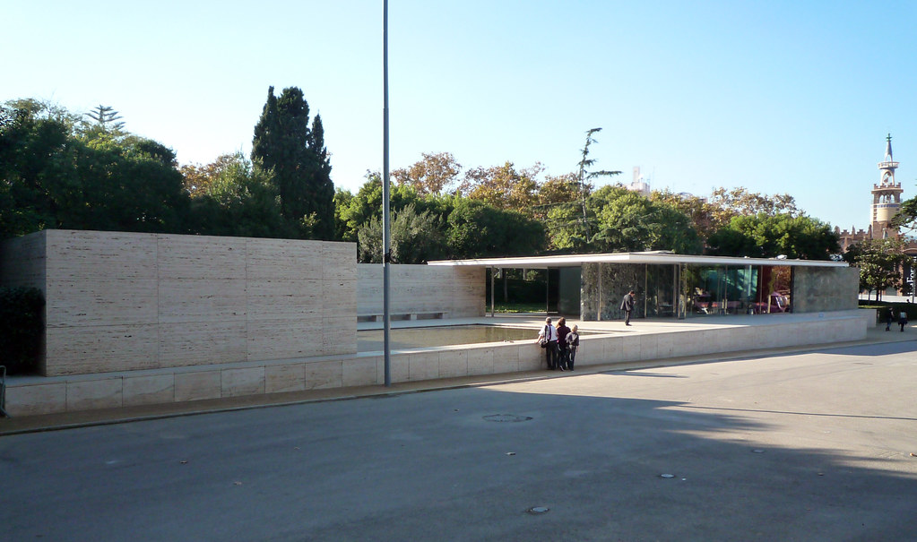 Mies, Barcelona Pavilion (reconstruction) | Ludwig Mies ...