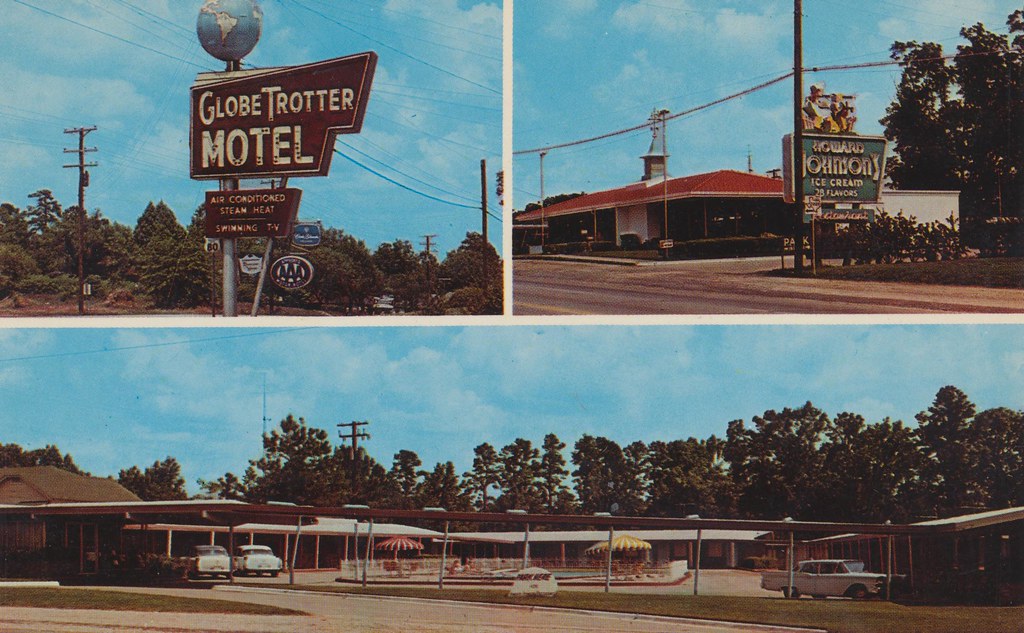 Globetrotter Motor Hotel and Howard Johnson's Restaurant - Longview, Texas