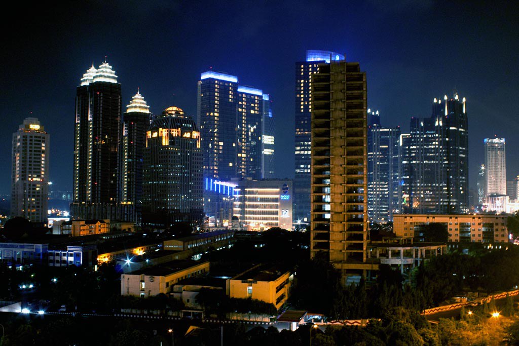 Jakarta Night Skyline | Jakarta Night Scene taken from the r… | Flickr