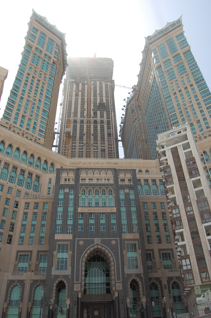 The Abraj Al-Bait Towers also known as the "Mecca Royal Cl ...