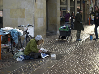 personas sin hogar en Dinamarca