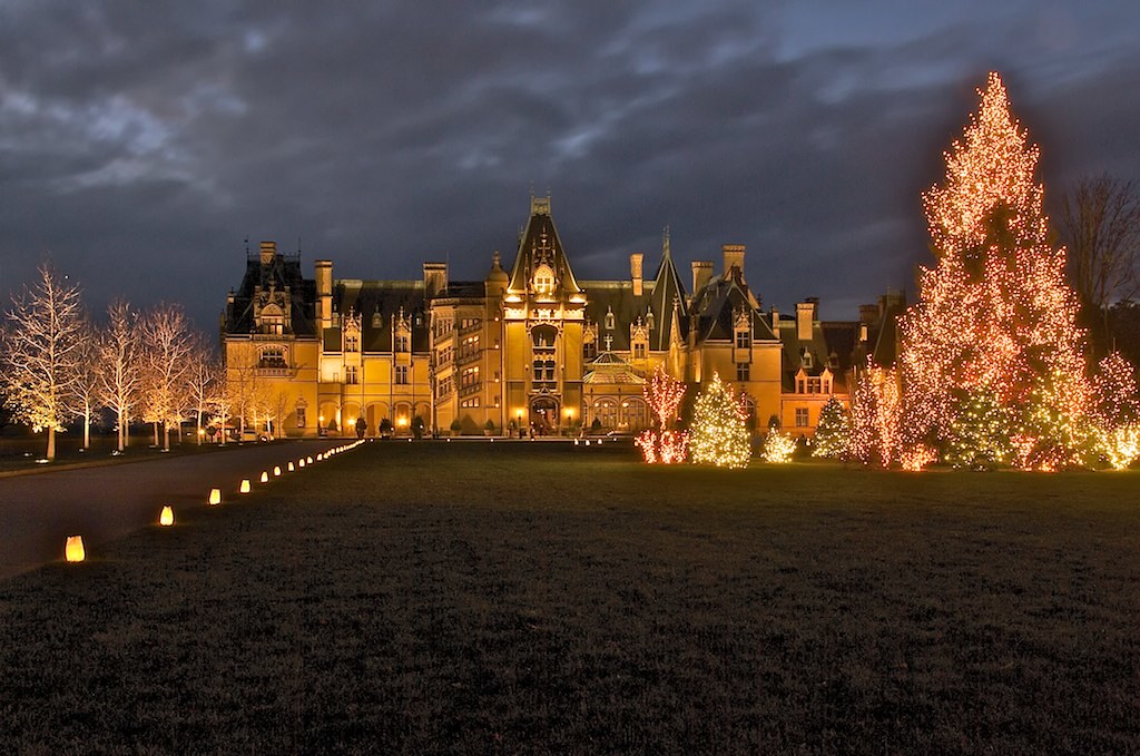Biltmore House, Christmas asheville, NC. Largest private h… Flickr
