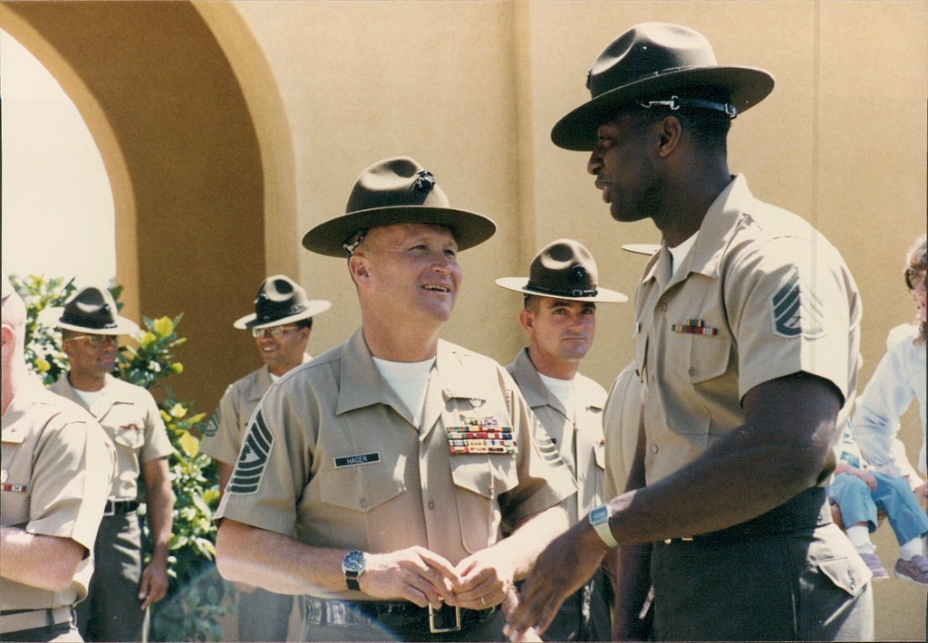 Marine Corps Drill Instructor School Graduation: 1985 | Flickr ...