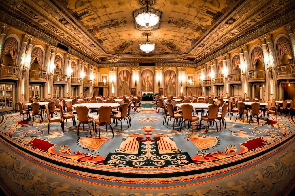 Crystal Ball Room in Millennium Biltmore Hotel by Michael Chen