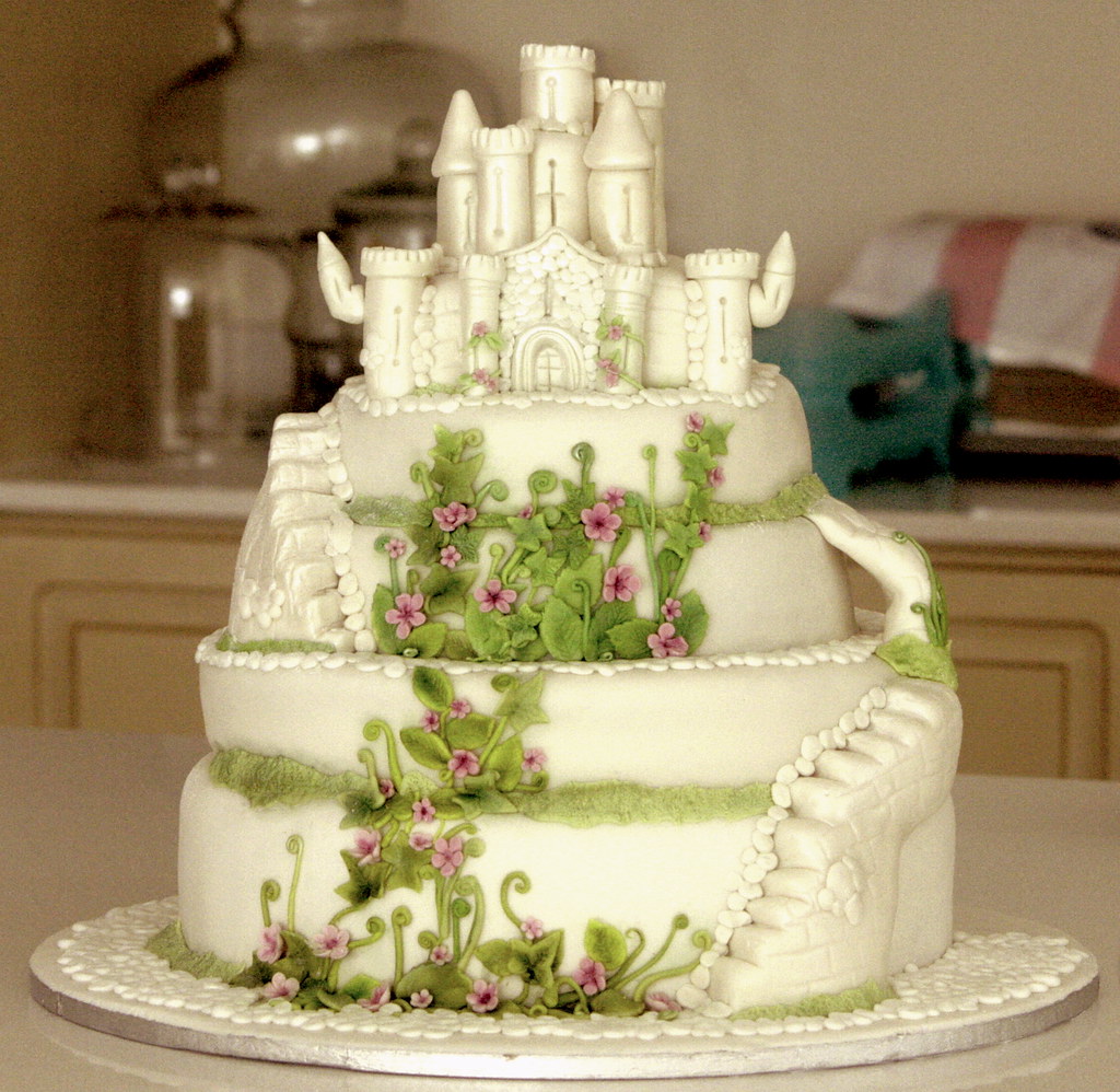 medieval castle cake | terrible photograph as usual i was ...