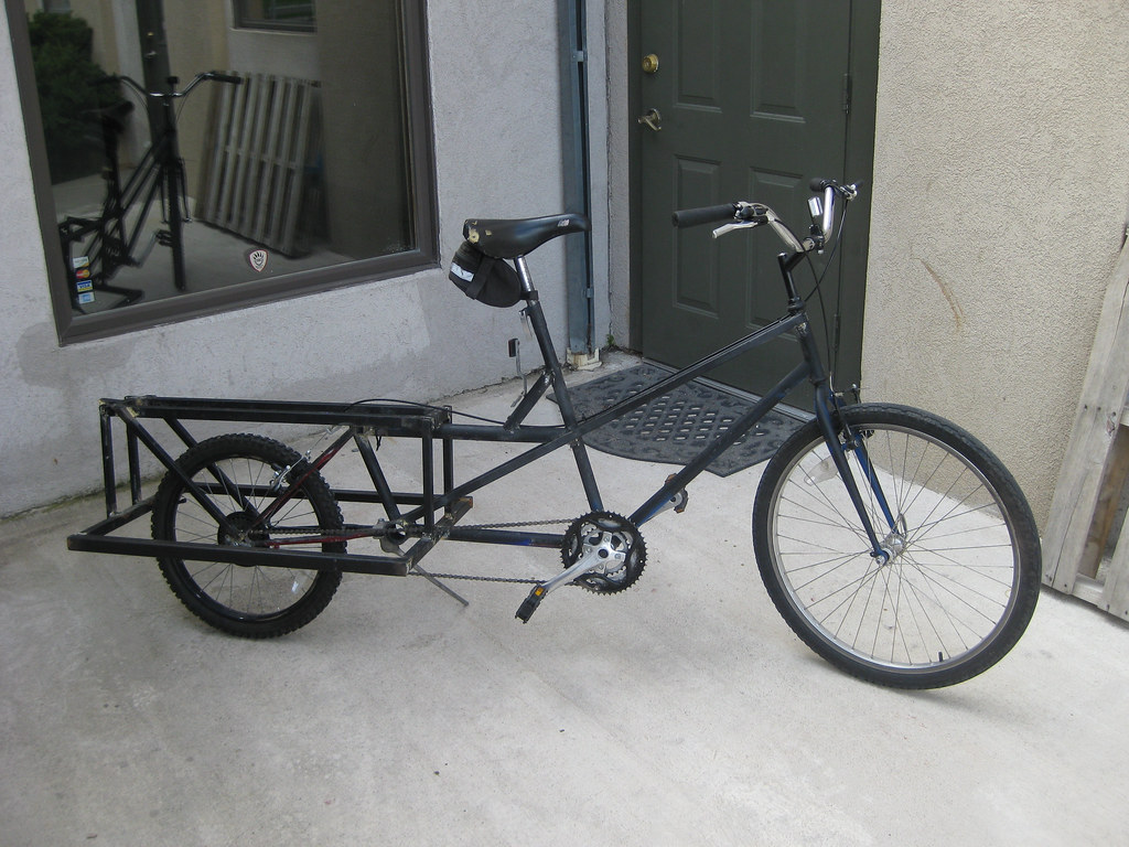 DIY Longtail Cargo Bike aka The RecycleCycle Below is a