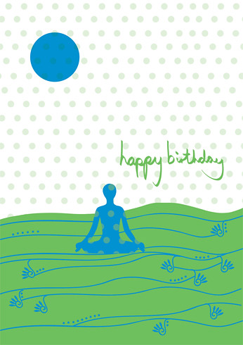 yoga birthday card | Flickr - Photo Sharing!
