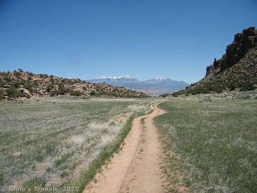Views from Hidden Valley near Moab, Utah