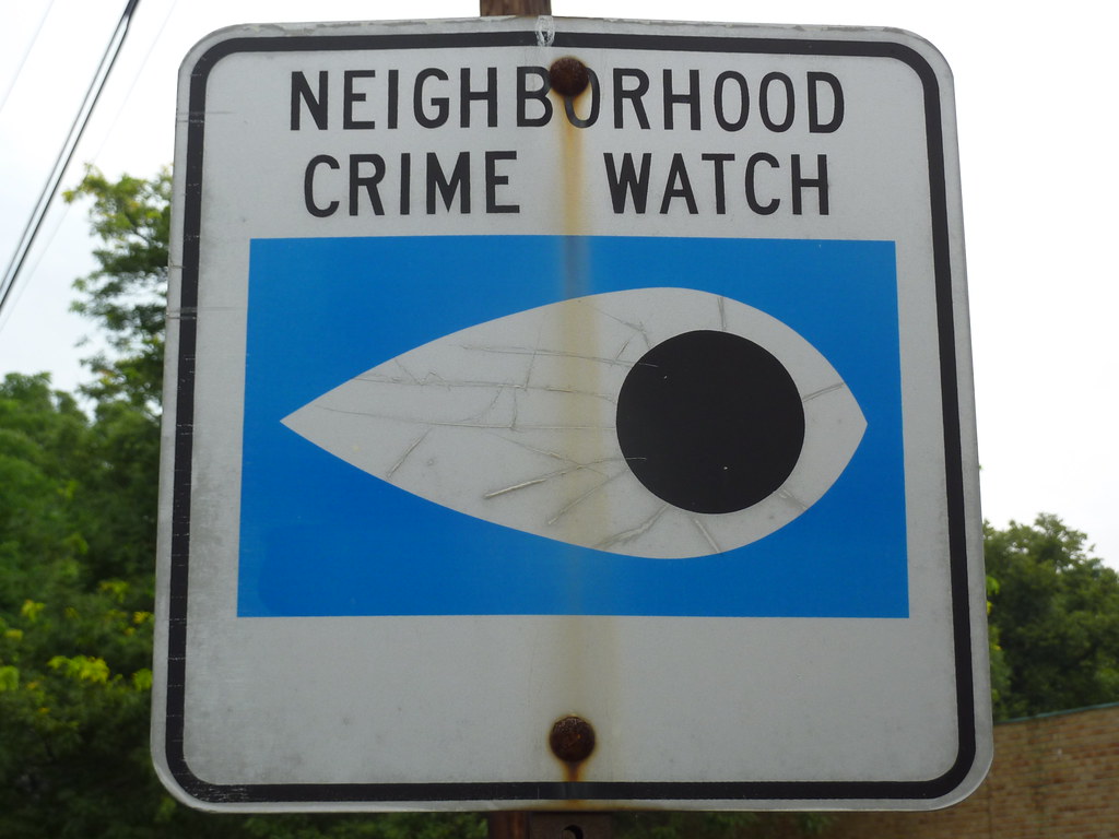 Bloodshot Neighborhood Crime Watch | John Kannenberg | Flickr