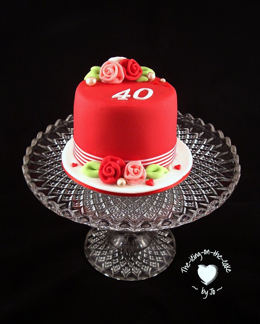 Angela's mini birthday cake Flickr Photo Sharing!