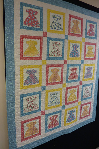 Doll Dress Quilt | 42.5 x 51- Timeless Treasures Fabric | Nettie | Flickr