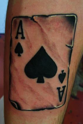 Ace of Spades card Tattoo | Tattoo by Eric Scsavnicki Souths… | Flickr