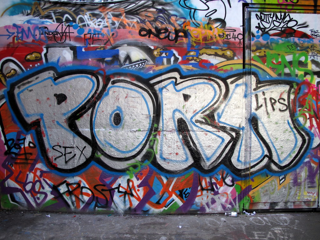 Porn graffiti | duncan c | Flickr