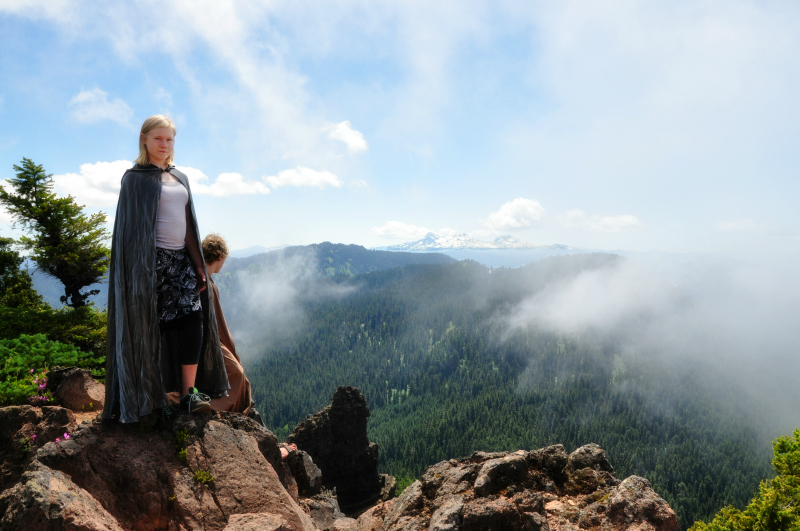 Iron Mountain Hike Summit Cloaks @ Mt. Hope Chronicles