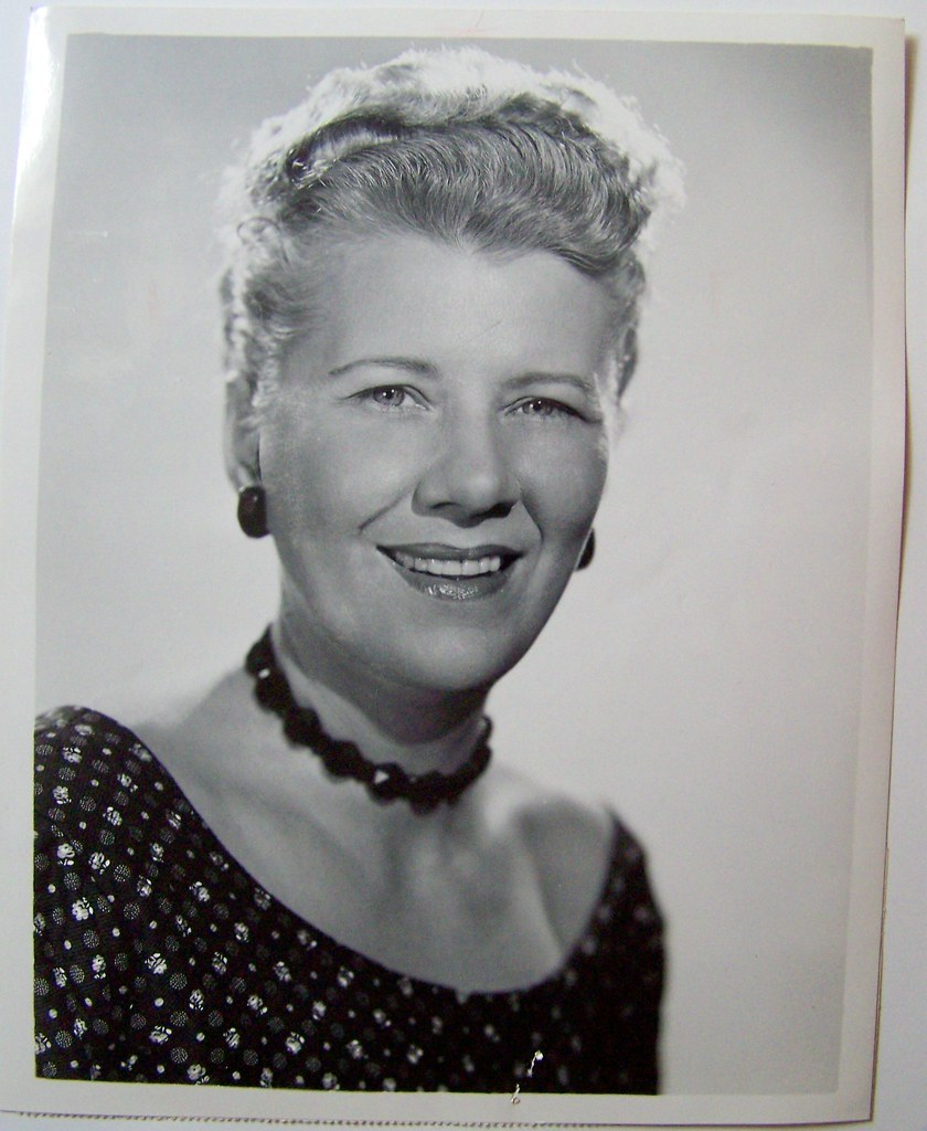 1950s RUTH LYONS NBC promo press photo WLW-T TV | Flickr - Photo Sharing! - 4833342071_17b594f7ec_b