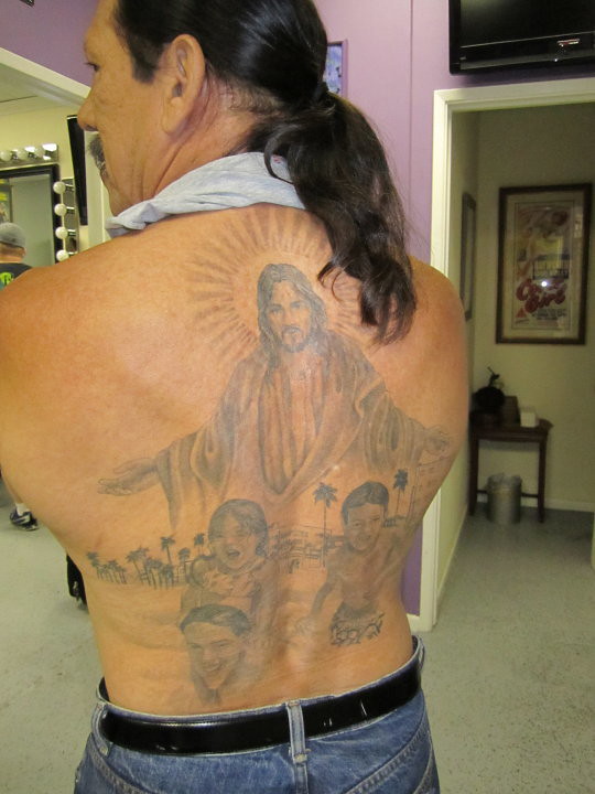 Danny Trejo | Bob Bekian Photos Danny Trejo's tattoo of his … | Flickr