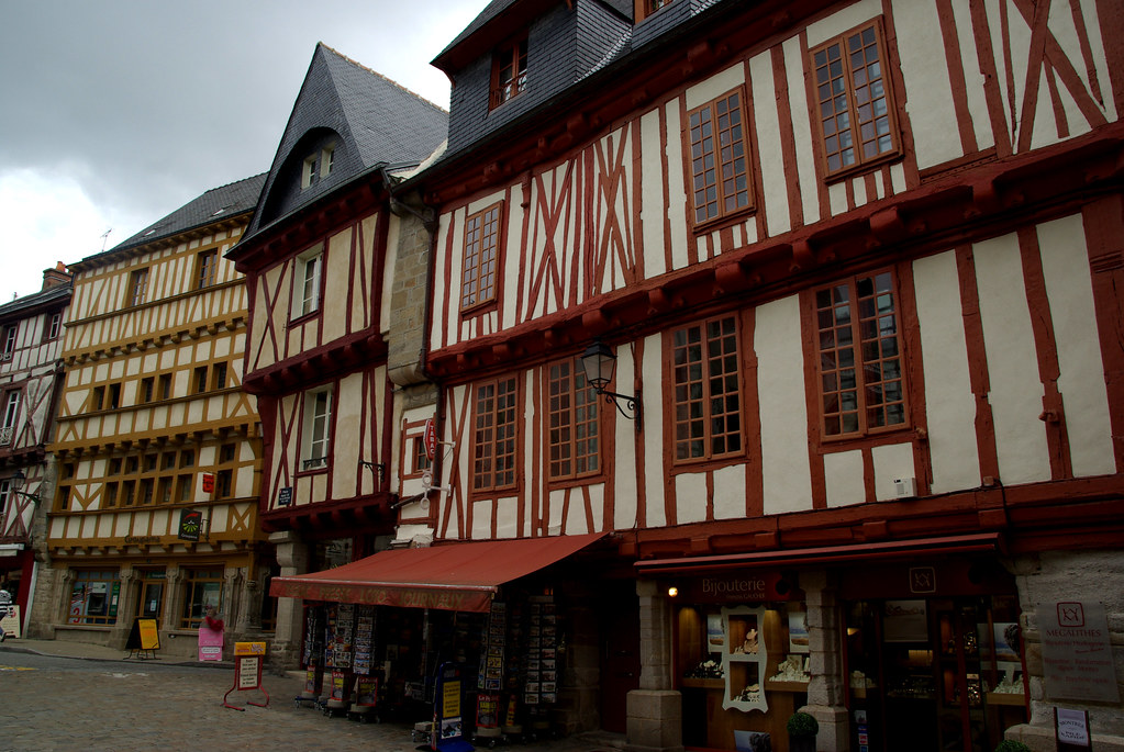 Historic Buildings, Vannes, France