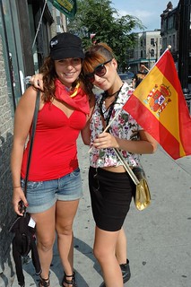The Spain Girls! | The Spain Girls! Fans Celebrate After Spa… | Flickr