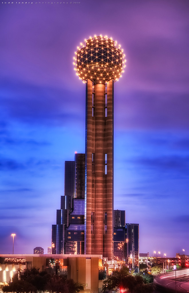 Reunion Tower - Dallas, Texas  8/6/2010: Reunion Tower is a…  Flickr