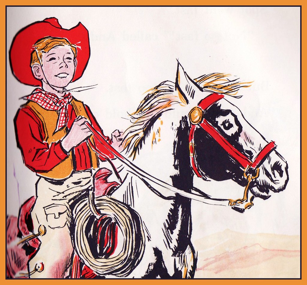 Cowboy Andy | Detail from the book Cowboy Andy--here the hap… | Flickr