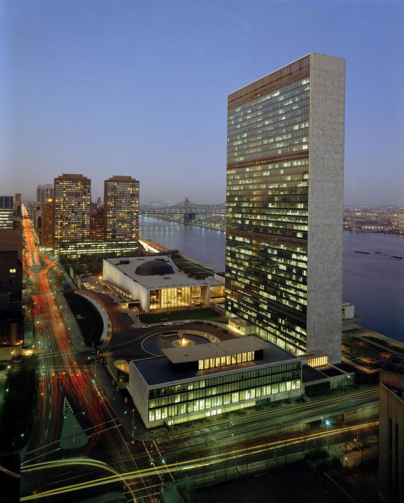 Headquarters of the United Nations | A view of the Headquart… | Flickr