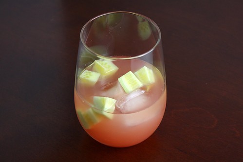 Watermelon Cucumber Cocktail