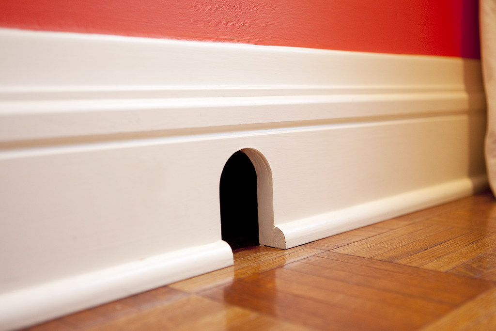 Mouse Hole | The client wanted a "Tom and Jerry" mouse hole … | Flickr