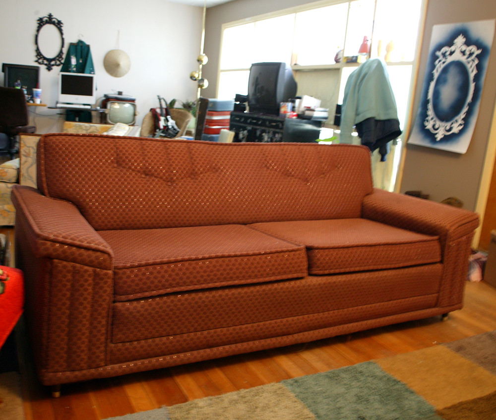 Mint Mid Century sofa | Just put up for sale on craigslist ...