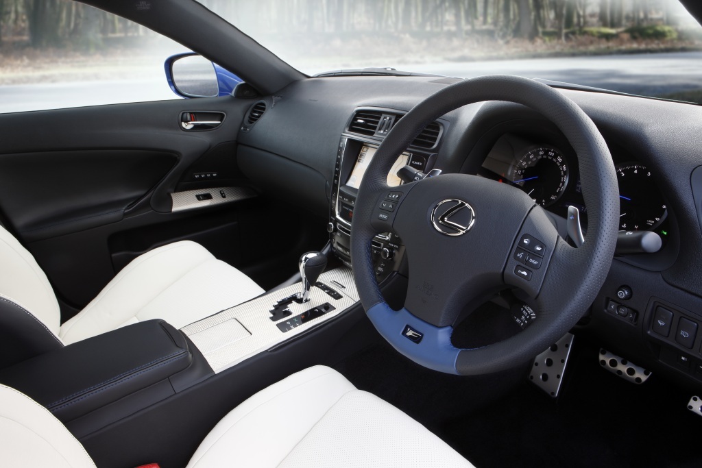 2010 Lexus Is F Interior With Eight Speed Paddle Shift Flickr