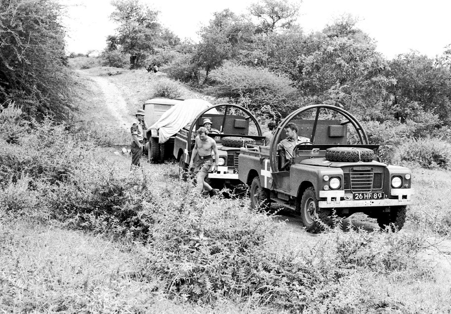 Land Rover Mine Proofed Op AGILA ZimbabweRhodesia 1980