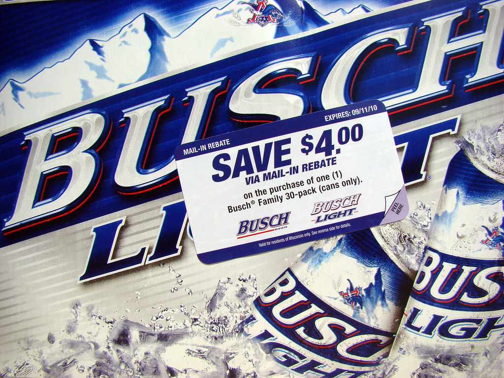 It s Almost FREE To Drink This Stuff Save 4 On A Busch Li Flickr