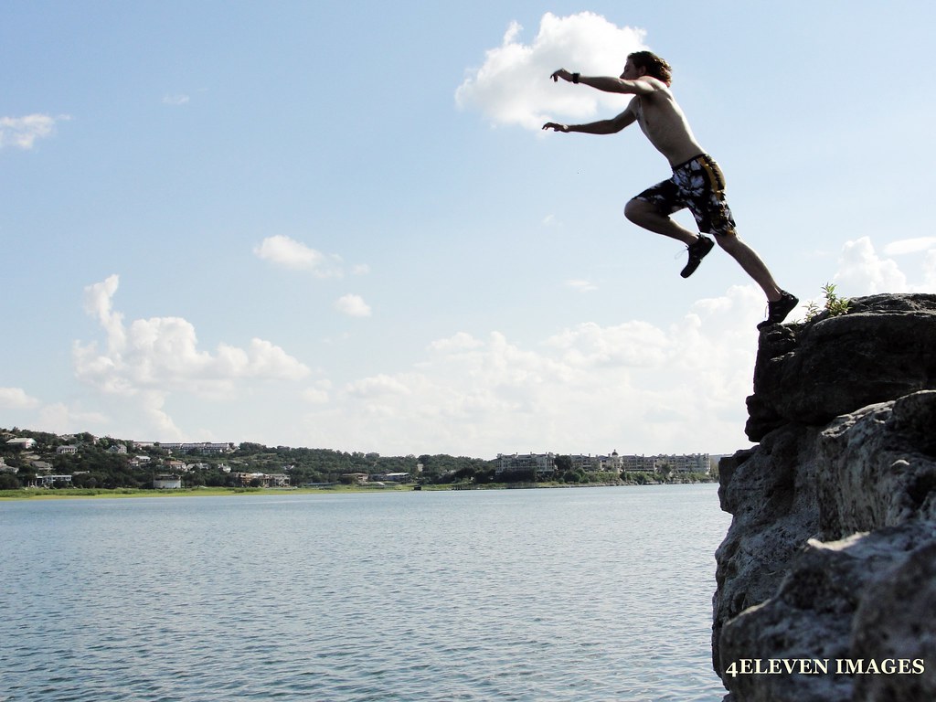 Cliff diving with JT | Cliff diving near Paleface, Lake ...