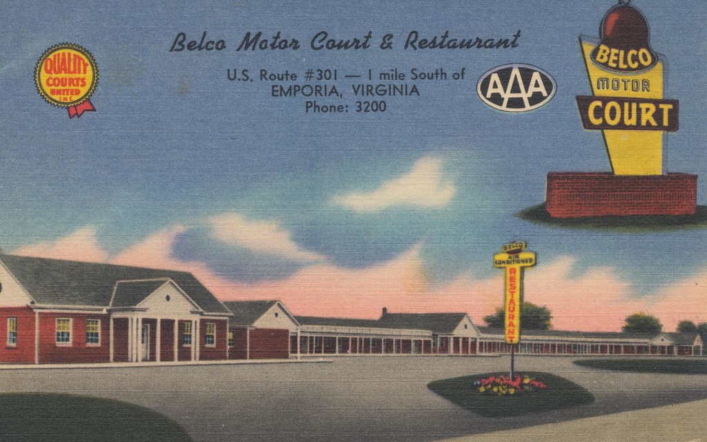 Belco Motor Court & Restaurant - Emporia, Virginia