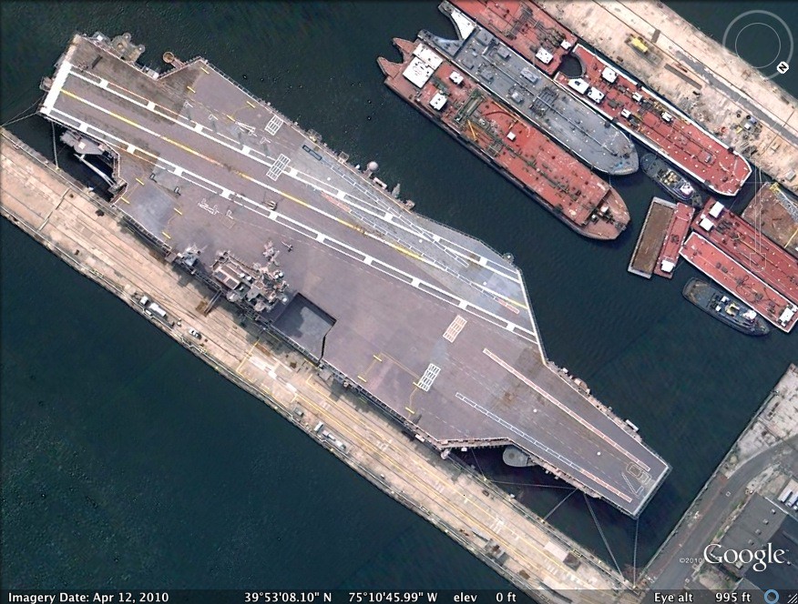 aircraft carrier john f  kennedy