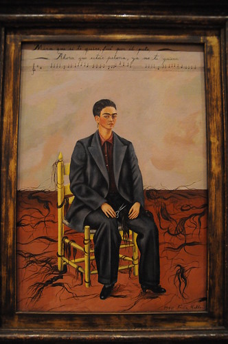 Frida Kahlo: Self-Portrait With Cropped Hair 1940