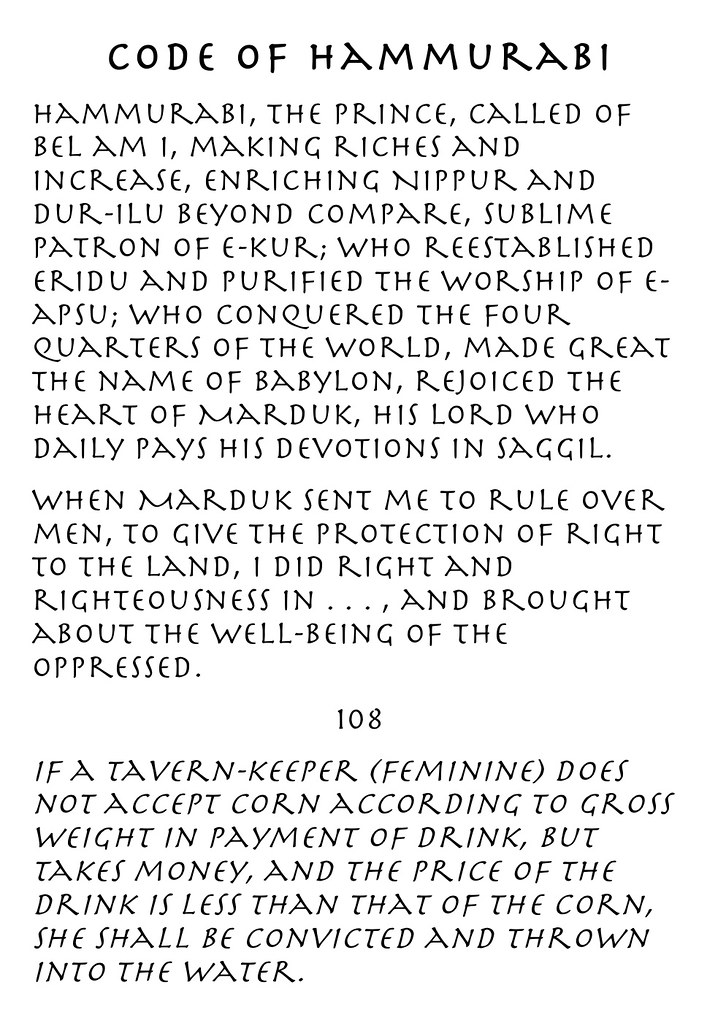 Essay On Hammurabi Laws