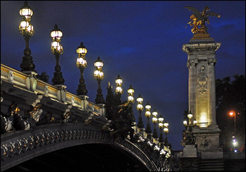 Pont Alexandre 3 de nuit | Paris pont Alexandre III de nuit … | Flickr