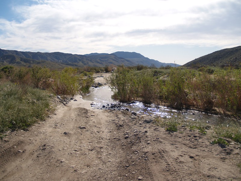 Second Crossing of Coyote Creek on Coyote Canyon Road