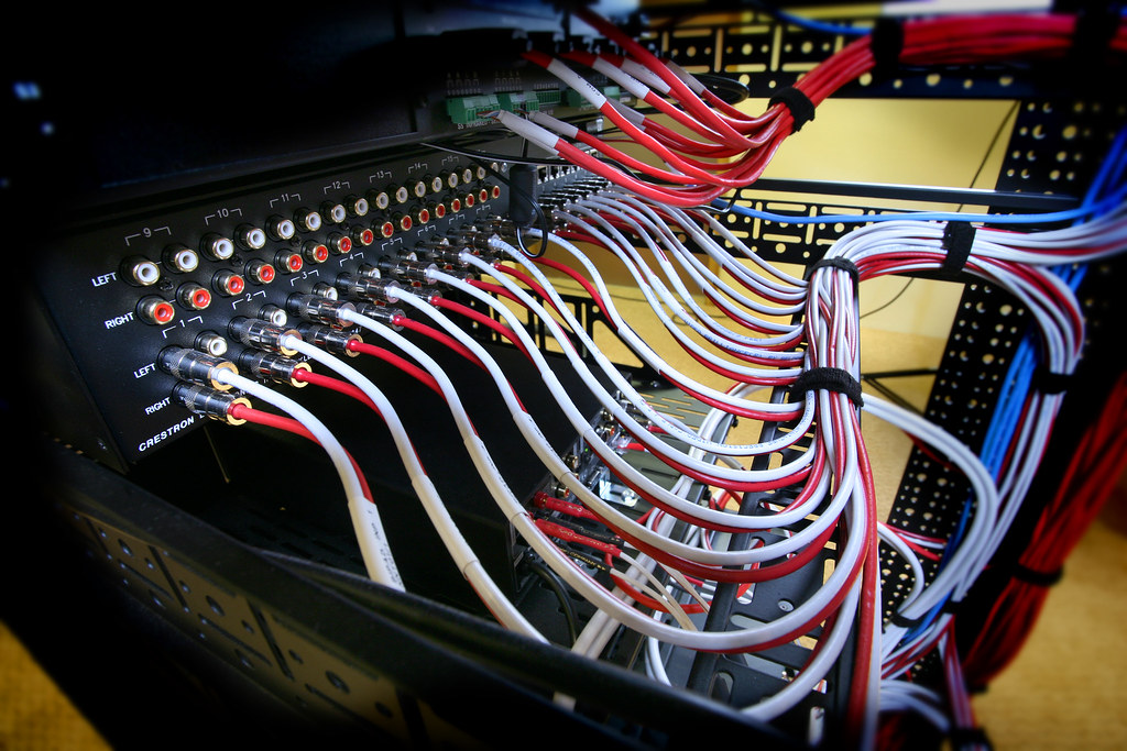 Wiring Detail | Correct and neat AV rack wiring by Huw Conni… | Flickr