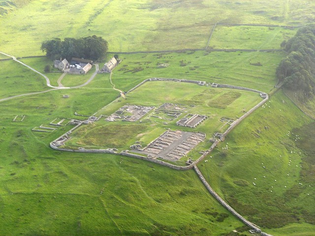 Housesteads from the air